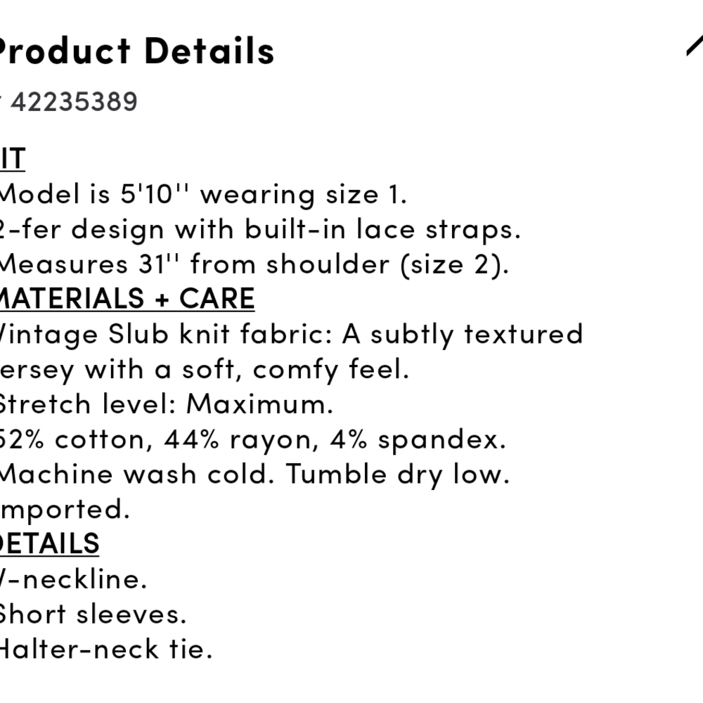 Torrid Navy Short Sleeve Tee - Picture 5 of 6